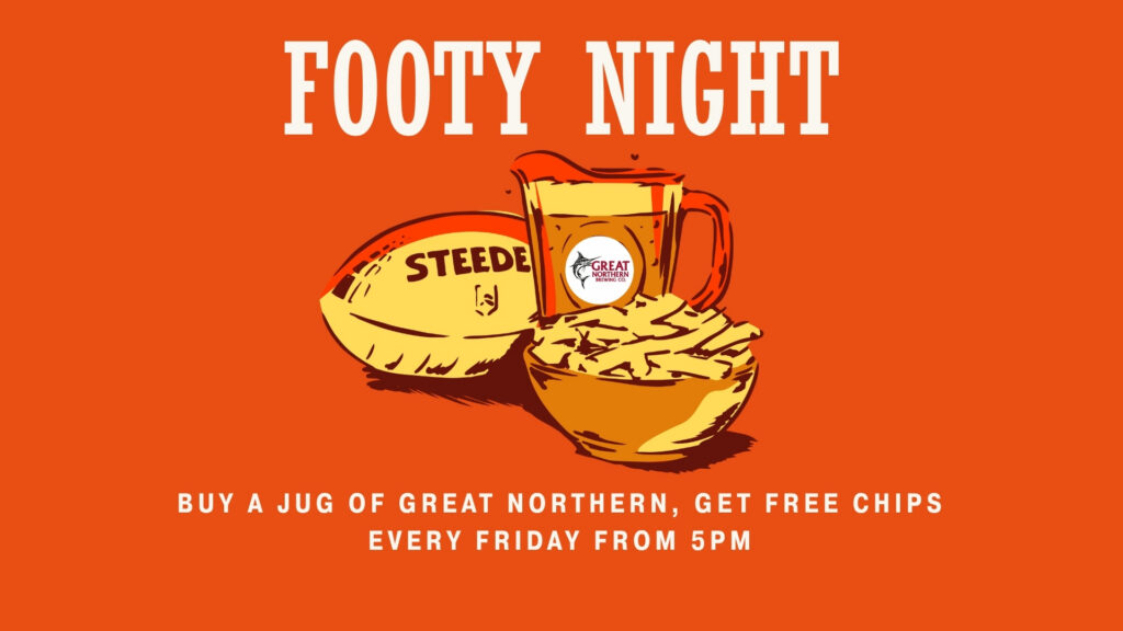 Friday Night Footy & Chips