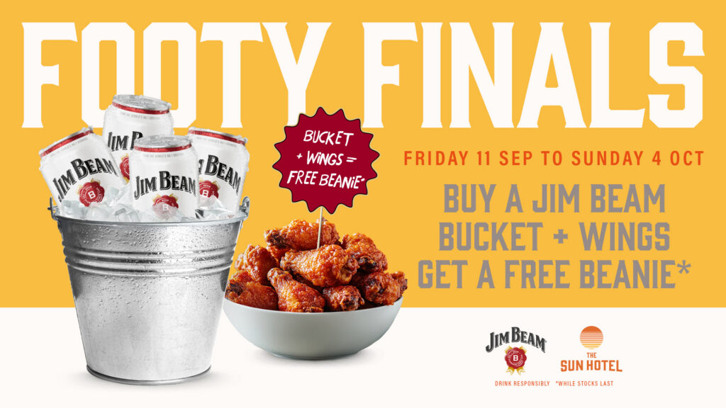 FOOTY FINALS BUCKET & WINGS